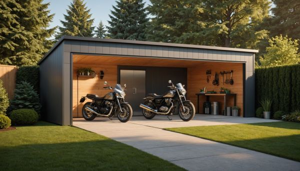 Abri de jardin pour motos : sécurité et élégance à portée de main
