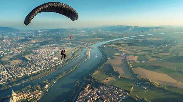 Saut en parachute Avignon Pujaut: frissons garantis!